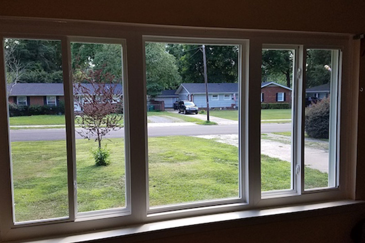 interior view of new window in statesville nc home